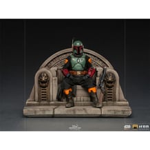 Коллекционная фигура Iron Studios: Star Wars: The Mandalorian: Boba Fett on Throne (Deluxe), (128099)