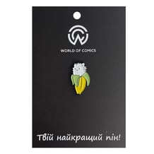 Металевий значок (пін) Banana Cat, (12858)