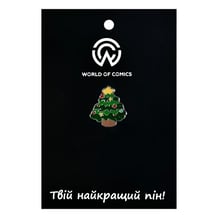Металевий значок (пін) Christmas Tree, (12881)