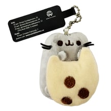 М'яка іграшка-брелок Pusheen: Pusheen w/ Cookie, (129074)