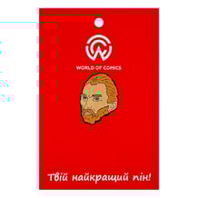 Металевий значок (пін) Vincent van Gogh (Head), (13091)