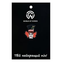 Металевий значок (пін) Disney: Alice in Wonderland: Mad Hatter (Head), (13112)
