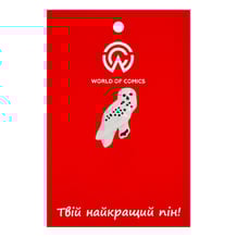 Металлический значок (пин) Wizarding World: Harry Potter: Hedwig, (13124)