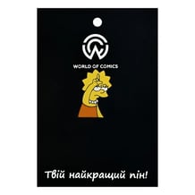 Металевий значок (пін) The Simpsons: Lisa Simpson: L-Sign, (13149)