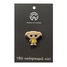 Гумовий значок (пін) Wizarding World: Harry Potter: Dobby, (13462)