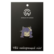 Металлический значок (пин) Genshin Impact: Keqing, (13505)