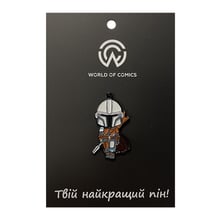 Металлический значок (пин) Star Wars: The Mandalorian: Mandalorian, (13507)