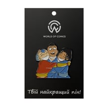 Металлический значок (пин) Avatar: The Legend of Aang: Aang, Katara and Sokka, (13510)