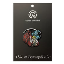 Металевий значок (пін) Fullmetal Alchemist: Elric Brothers, (13511)