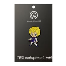 Металлический значок (пин) Hunter x Hunter: Kurapika, (13514)
