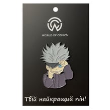 Металевий значок (пін) Jujutsu Kaisen: Satoru Gojo, (13520)