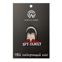 Металлический значок (пин) Spy x Family: Yor Forger, (13523)