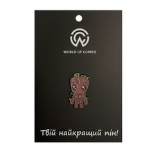 Металлический значок (пин) Marvel: Baby Groot, (13537)