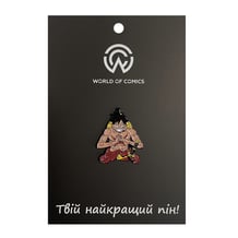 Металевий значок (пін) One Piece: Monkey D. Luffy, (13538)