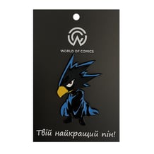 Металевий значок (пін) My Hero Academia: Tokoyami Fumikage, (13540)