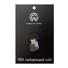 Металевий значок (пін) Death Note: L Lawliet, (13541)