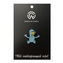 Металевий значок (пін) Futurama: Bender, (13558)