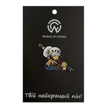 Металевий значок (пін) One Piece: Trafalgar Law, (13570)