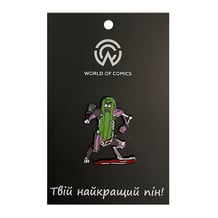 Металевий значок (пін) Rick and Morty: Pickle Rick, (13571)