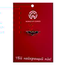 Металический значок (пин) DC: Batman: Logo (Black), (13590)
