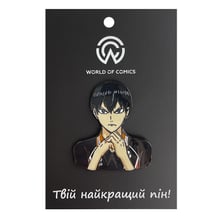Металевий значок (пін) Haikyuu!!: Tobio Kageyama, (13626)