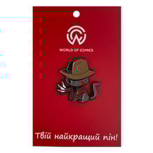 Металевий значок (пін) A Nightmare on Elm Street: Freddy Catger, (13663)