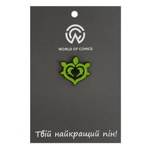 Металевий значок (пін) Genshin Impact: Dendro: Logo, (13703)
