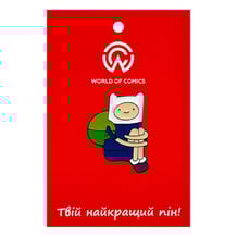 Металевий значок (пін) Adventure Time: Finn Mertens, (13708)