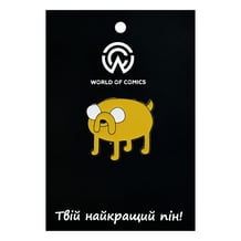 Металевий значок (пін) Adventure Time: Jake, (13709)