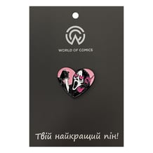 Металевий значок (пін) Scream: Ghost Face: Heart, (13720)