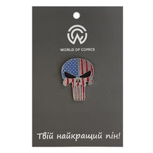 Металлический значок (пин) Marvel: Punisher: Logo, (13724)