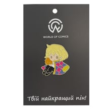 Металевий значок (пін) Studio Ghibli: Howl's Moving Castle: Howl and Calcifer, (13748)