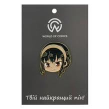 Металевий значок (пін) Spy x Family: Yor Forger (Chibi), (13751)