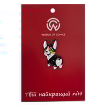 Металевий значок (пін) Corgi (Black), (13765)