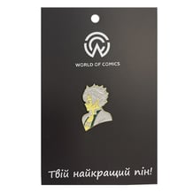 Металлический значок (пин) Demon Slayer: Sanemi Shinazugawa, (13791)