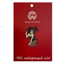 Металевий значок (пін) Rascal Does Not Dream of Bunny Girl Senpai: Mai Sakurajima, (13809)