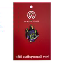 Металевий значок (пін) Evangelion: Eva Unit-01, (13821)