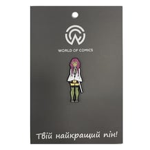 Металевий значок (пін) Demon Slayer: Mitsuri Kanroji, (13825)