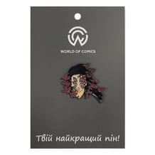 Металевий значок (пін) Demon Slayer: Kokushibo, (13828)