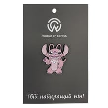 Металевий значок (пін) Disney: Lilo & Stitch: Angel, (13833)