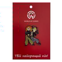 Металлический значок (пин) Disney: Kim Possible: Kim and Ron, (13838)