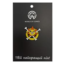 Металлический значок (пин) One Piece: Thousand Sunny: Logo, (13841)