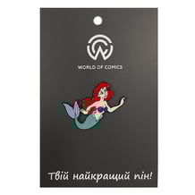 Металлический значок (пин) Disney: The Little Mermaid: Ariel, (13854)