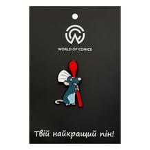 Металевий значок (пін) Disney & Pixar: Ratatouille: Remy w/ Spoon, (13859)