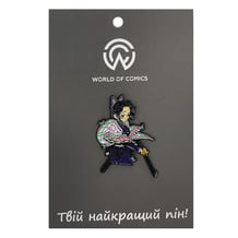 Металевий значок (пін) Demon Slayer: Shinobu Kocho, (13906)