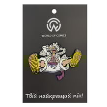 Металевий значок (пін) One Piece: Monkey D. Luffy: Gear 5 Techniquе, (13907)