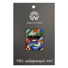 Металевий значок (пін) One Piece: Sanji, Luffy and Zoro, (13918)