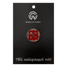Металлический значок (пин) Dota: Logo, (13928)