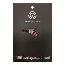 Металлический значок (пин) Revolver (Pink / Yellow), (13929)