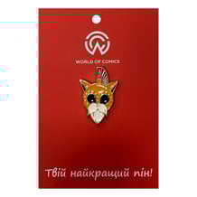 Металевий значок (пін) One Piece: Lucy (Monkey D. Luffy), (13938)